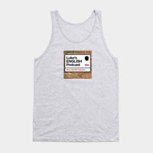 Luke's English Podcast big logo Tank Top